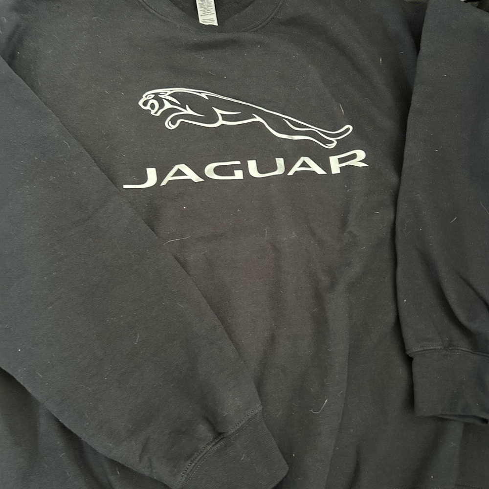 Gildan Black Jaguar Logo Long Sleeve Shirt